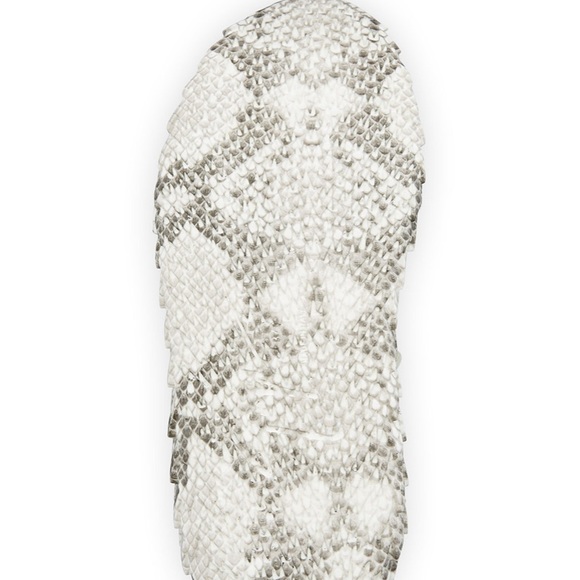 giuseppe zanotti BNIB python textured lowtops - Picture 6 of 14